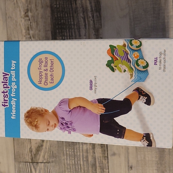 ❣Pull along frog - Picture 4 of 4